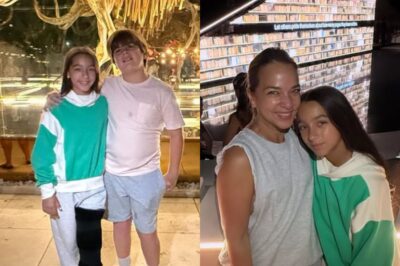 Alaïa y Adamari López viven una tarde mágica en la nueva biblioteca giratoria frente al mar en Miami.