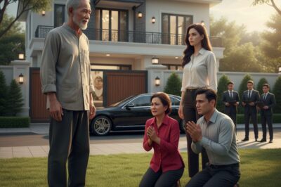 “Mi padre vino a visitar a sus nietos y mi suegra lo llamó ladrón – Dos días después, toda su familia tuvo que arrodillarse para pedir perdón.”