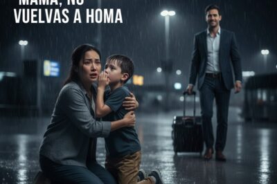 “Mamá, no vuelvas a casa”, suplicó el niño; quedé en shock al descubrir el plan secreto de mi esposo..