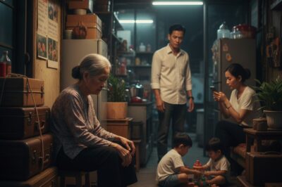 LA MADRE ANCIANA BAJO EL TECHO DE SU HIJO