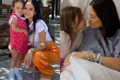 Critican a Natti Natasha por besar a su hija en la boca