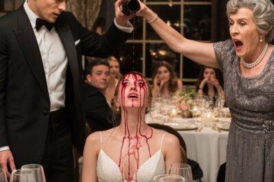 Mi esposo me echó vino en la cabeza durante la cena. Su madre se rió… pero nunca imaginaron lo que hice después