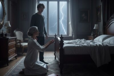 “Me casé con una mujer 25 años mayor. En la noche de bodas, ella se arrodilló và me suplicó algo que me dejó horrorizado.”