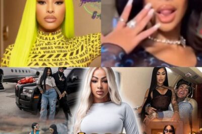 Brillan los diamantes!… Yailin saluda con elegancia… y su anillo de lujo se roba el show.