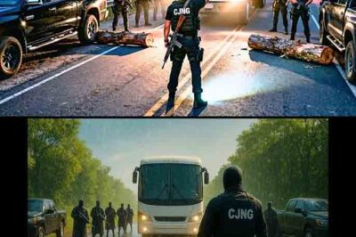 El CJNG detuvo un camión en la carretera — no sabían que había 20 soldados escondidos dentro…