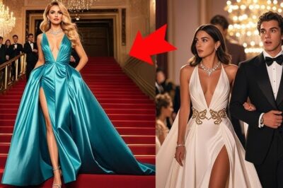 ÉL LLEVÓ A SU AMANTE A LA GALA… PERO SU ESPOSA ROBÓ TODA LA ATENCIÓN….