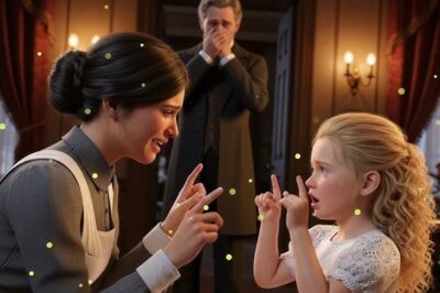 🎩💔 En Víspera de Navidad, en su Último Día de Niñera, la Hija Sorda del MAGNATE dijo “Mamá”