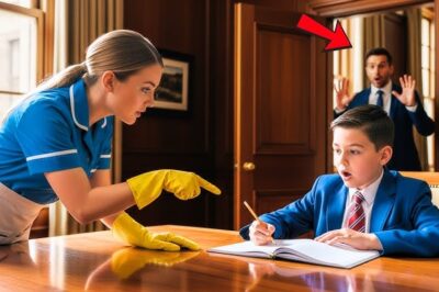 El HIJO del MILLONARIO reprobaba siempre… hasta que la EMPLEADA reveló un TALENTO INCREÍBLE