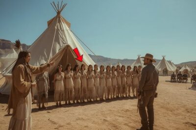 El vaquero halló agua para los Apaches… El jefe alineó 22 mujeres y su respuesta impactó