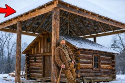 Sus amigos se rieron cuando hizo un segundo techo en la cabaña, hasta que la nevada salvó el día