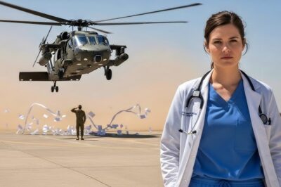 Despidieron a la enfermera; minutos después, un helicóptero de la Marina aterrizó