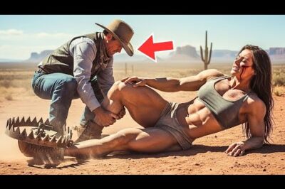 “El Vaquero Salvó a una Gigante Guerrera Apache de una Trampa para Osos… Al Día Siguiente, el Jefe..