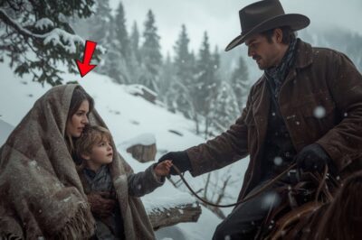 “Mamá y yo tenemos frío” dijo el niño… ¡Lo que hizo el vaquero SORPRENDIÓ AL PUEBLO!