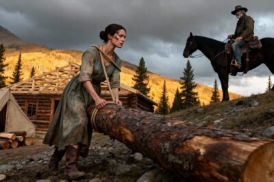 «No soy bonita», susurró ella.El vaquero respondió: «Está bien… yo necesito a alguien sincera, no..