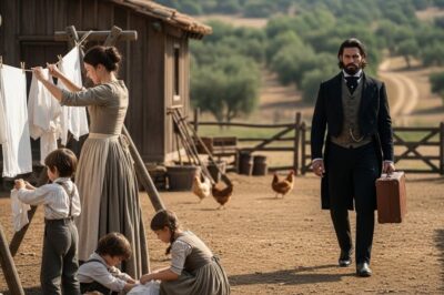 Madre viuda invade hacienda de un rico hacendado — pero lo que él hizo la dejó sin palabras!