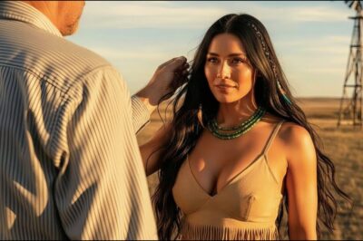 «Te amo», dijo el ranchero… «Entonces, ¿por qué no me tocaste?», susurró la joven apache.