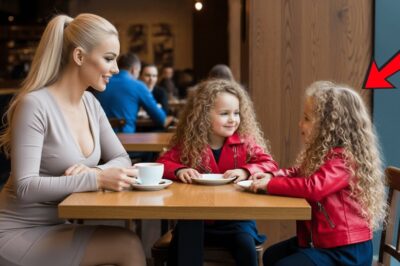 Cita A Ciegas Estaba Vacía — Hasta Que Dos Gemelas Dijeron: “Nuestro Papá Llega Tarde, Perdónennos”