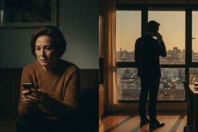 Mi hijo me llama cada noche para saber si estoy sola. Ayer le mentí, y gracias a eso sigo viva…