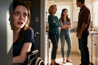 “He estado en silla de ruedas desde un accidente en mi infancia. Un día, al volver del trabajo temprano, escuché a mis padres y a mi hermana mayor hablando. Mi madre se rio y dijo: —Todavía no se ha dado cuenta, así que estamos a salvo. Mi hermana se burló: —Si supiera la verdad sobre el accidente, estaríamos en graves problemas. Porque… En ese momento, me quedé sin palabras. Y lo que hice a continuación los dejó en shock a todos.”