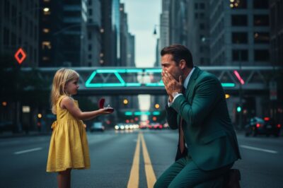 Millonario ve a una niña vendiendo un anillo — lo que descubre lo deja paralizado.