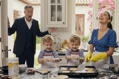 MILLONARIO LLEGA MÁS TEMPRANO A CASA… Y CASI SE DESMAYA CON LO QUE VE