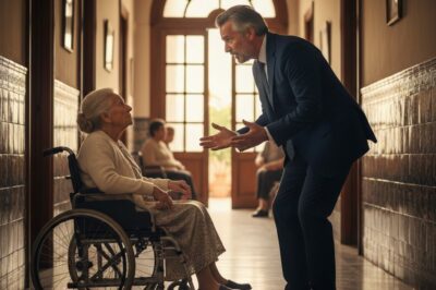 Un millonario acudió a un asilo con la intención de hacer una donación benéfica… pero jamás imaginó que entre los rostros olvidados encontraría a una anciana que lo miró y susurró su nombre. Era su madre… desaparecida hacía 40 años.