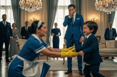 EL HIJO DEL MILLONARIO lloró al ver a la EMPLEADA — y sus PRIMERAS PALABRAS ROMPIERON…