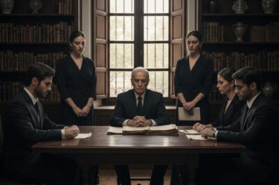 Mi abuelo tenía cinco hijos, pero cuando enfermó, solo mi tío tercero y mi padre lo cuidaban; los otros tres hijos permanecieron indiferentes. Sin embargo, en el testamento, solo esos tres hijos recibieron la herencia, mientras que mi tío tercero y mi padre no recibieron ni un centavo… hasta que se encontró un viejo cuaderno que reveló la terrible verdad de la familia.