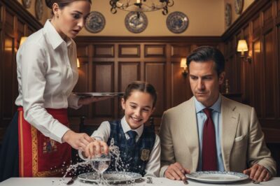 Nadie podía con la hija del multimillonario — hasta que una camarera hizo lo imposible…