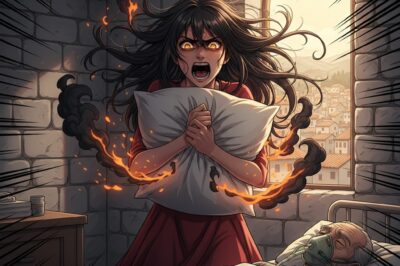 Mi suegro no tenía pensión. Lo cuidé durante doce años. Antes de fallecer, me dio una almohada vieja y rota.