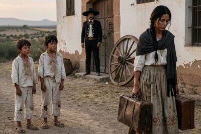 Apostaron que no duraría un mes con el viudo granjero y sus hijos salvajes- perdieron más que dinero