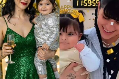 Amor de madre: Cazzu e Inti dan la bienvenida al Año Nuevo.