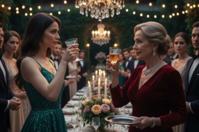 “En el cumpleaños de mi esposo, mi suegra me obligó a beber un líquido extraño. Intercambié los vasos en secreto y, 10 minutos después, ella…”