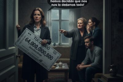 “Gané 64 mil millones en la lotería y corrí a contárselo a la familia de mi esposo; al abrir la puerta, los vi reunidos và mi suegra dijo:…”