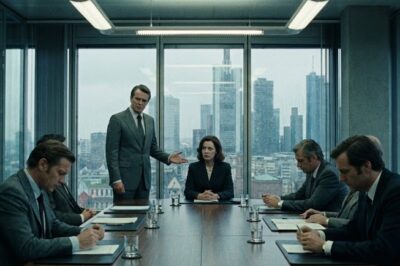 “En plena junta directiva, mi esposo anunció mi despido y encima me preguntó si tenía acciones.”