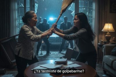 “Mi suegra me golpeó repetidamente con una escoba: ‘¡Lárgate de mi casa ahora mismo!’. Yo agarré con fuerza el palo de la escoba và đáp: ‘¿Ya terminaste de golpearme?'”