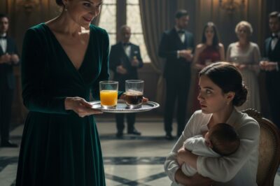 “En la fiesta del primer mes, mi suegra puso una droga extraña en mi jugo y me obligó a beberlo; secretamente se lo cambié.”