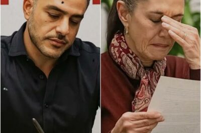 El Omar Harfuch Le Entrega Una Carta a Claudia Sheinbaum y lo que dice le hace llorar…