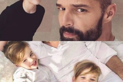 Ricky Martin presume lo hermosos y grandes que están creciendo sus hijos