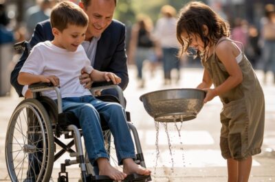 Voy a derramar agua bendita y vas a volver a caminar, y el padre rico se rió, pero…