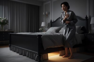 “Esta noche, mientras dormía a mi hijo de 5 años, él señaló debajo de la cama y dijo: ‘¿Por qué cada vez que te vas de viaje de negocios, la tía sale gateando de aquí?'”