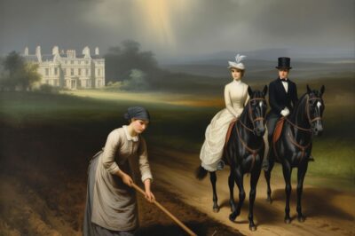 El barón cabalgaba con su prometida — hasta ver a su exesposa sirviendo como criada