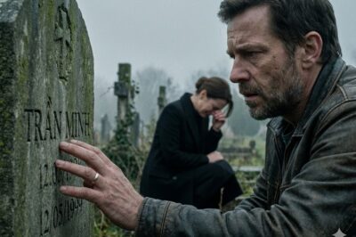 “Llevó a una multimillonaria a la tumba de su hijo y el taxista quedó en shock: Su propio nombre y fecha de nacimiento estaban grabados en la lápida.”