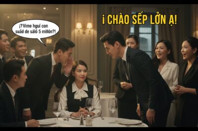 “Mi ex me despreció por mi bajo sueldo en la reunión… hasta que apareció su esposo, el gran jefe.”