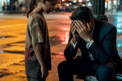 Tú también tienes hambre?, le preguntó la pobre niña al millonario… lo que hizo asombró a todos.