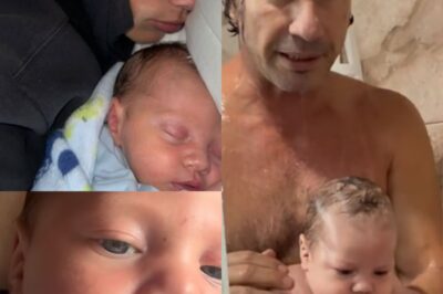 Mira cómo Gregorio Pernía celebra los primeros dos meses de su bebé