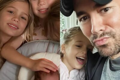 Los hijos de Enrique Iglesias le dan la bienvenida al nuevo integrante de la familia
