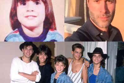 Inocente niño que se convirtió en actor y cantante