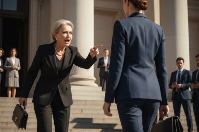 “Humillada por mi suegra en el tribunal, me reí en su cara. ¡Su ruina está cerca!”