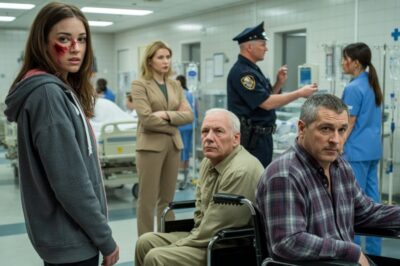 Mi esposo me empujó contra el refrigerador y luego me dio un rodillazo tan fuerte que me rompió la nariz. Estaba sangrando, temblando, y extendí la mano para agarrar mi teléfono, hasta que mi suegra me lo arrebató de un tirón. “Solo es un pequeño rasguño”, espetó con frialdad. ¿Y mi suegro? “Qué dramática”, murmuró con desprecio. No tenían ni idea de lo que estaba a punto de hacer después.